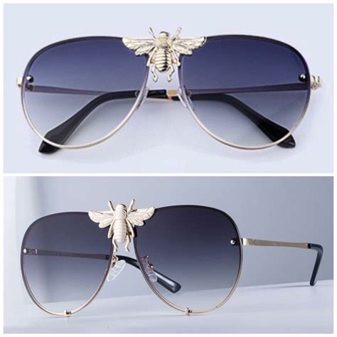 gucci glasses bee in the middle|gucci sunglasses bee collection.